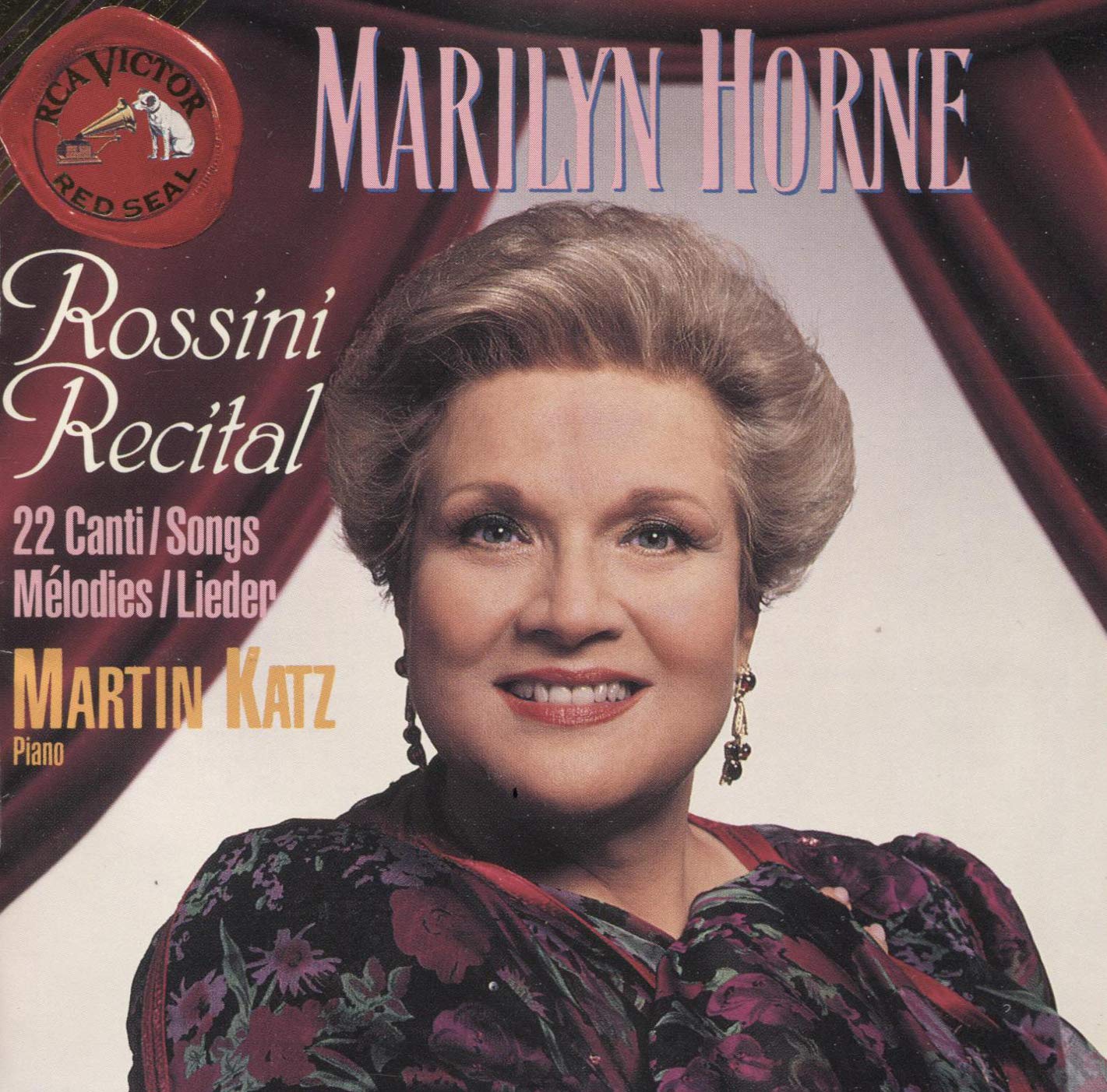 Marilyn Horne - Rossini Recita [Audio CD] WALTON,SIR WILLIAM - Good