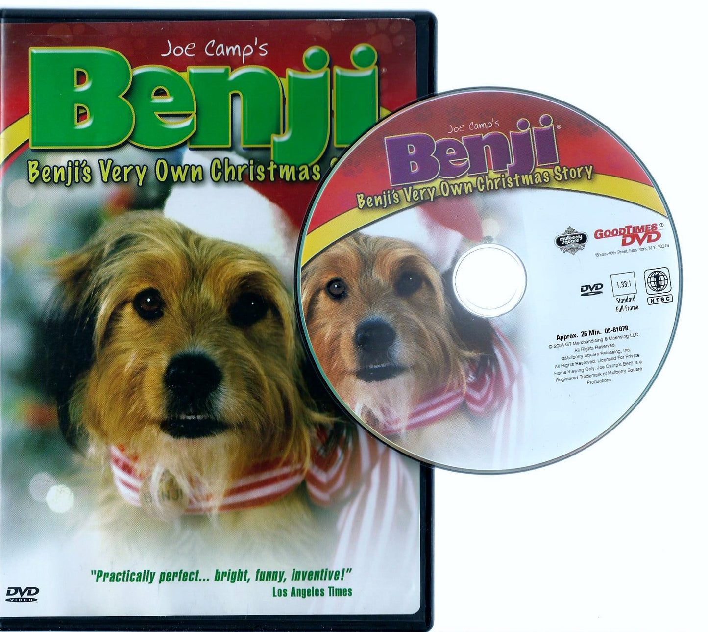 Benji's Very Own Christmas Story [DVD] - Very Good