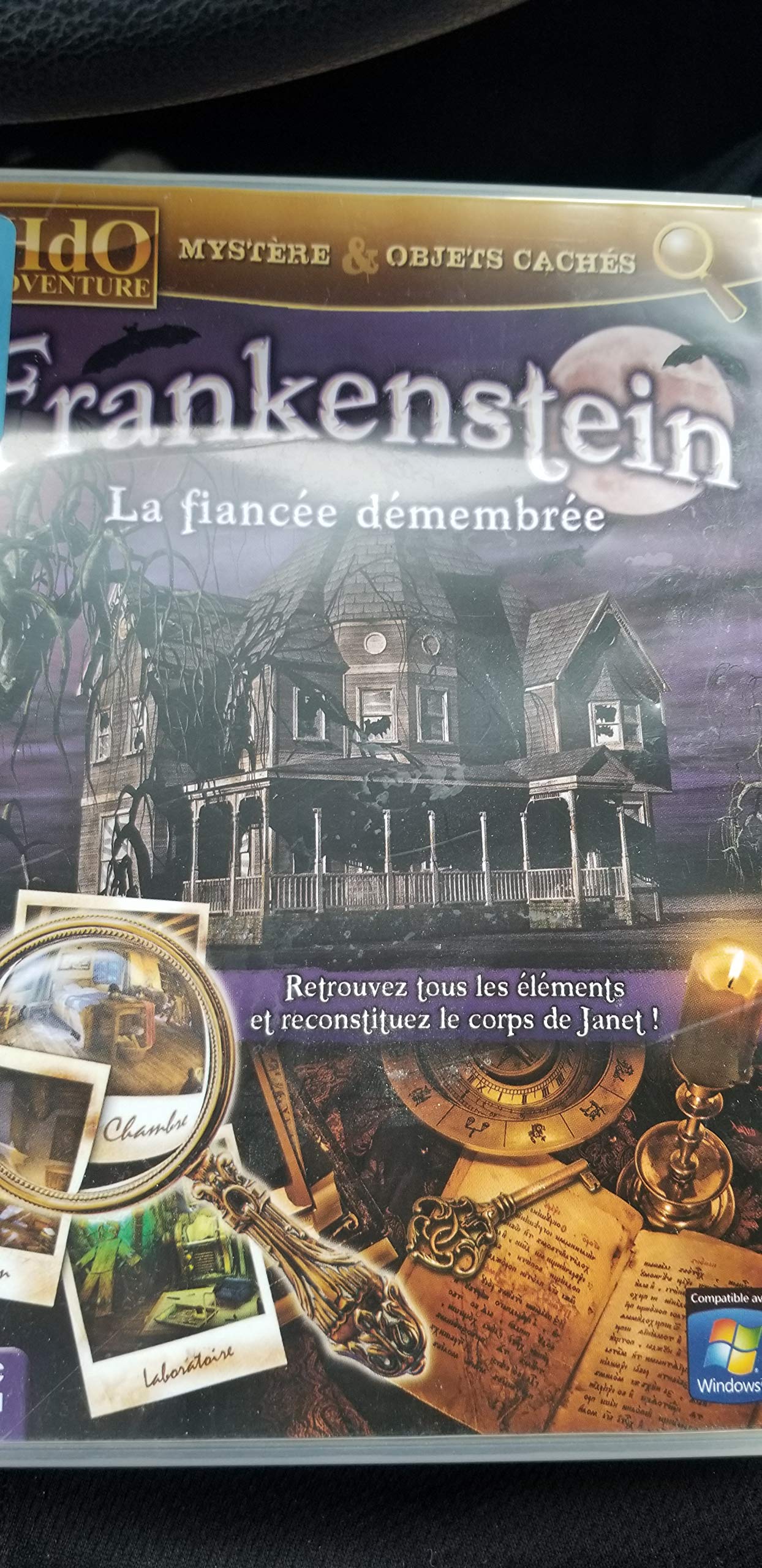 Frankenstein la fianc�e d�membr�e myst�re objets cach�s PC CD Mac vf fr [video game]