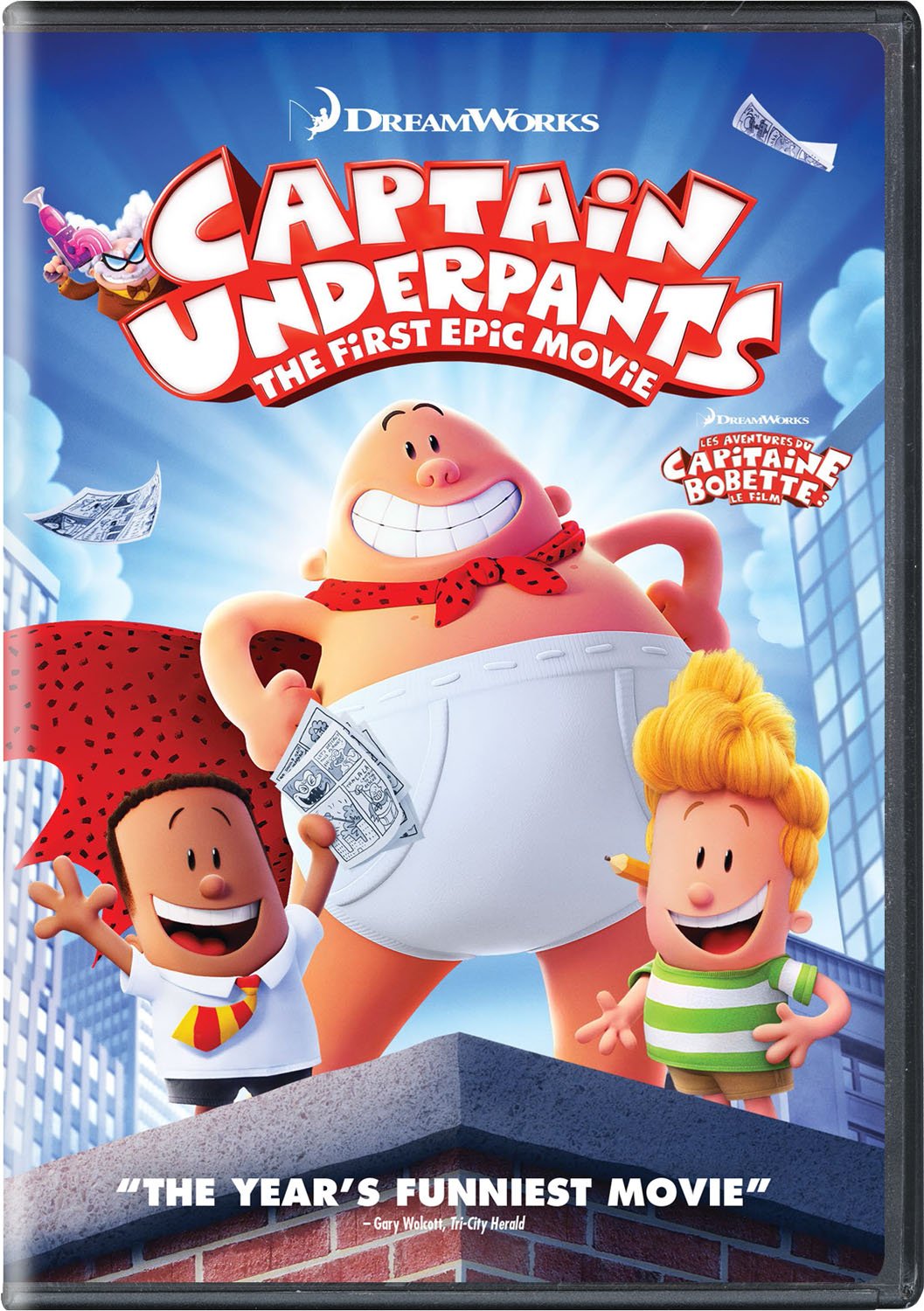 CAPTAINUNDERPANTS DVD+DHD-CB CDN G4V (Bilingual) [DVD] - Good
