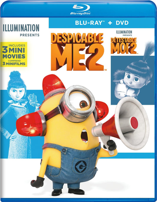 Despicable Me 2 [Blu-ray + DVD + UltraViolet Copy] (Bilingual) [Blu-ray]