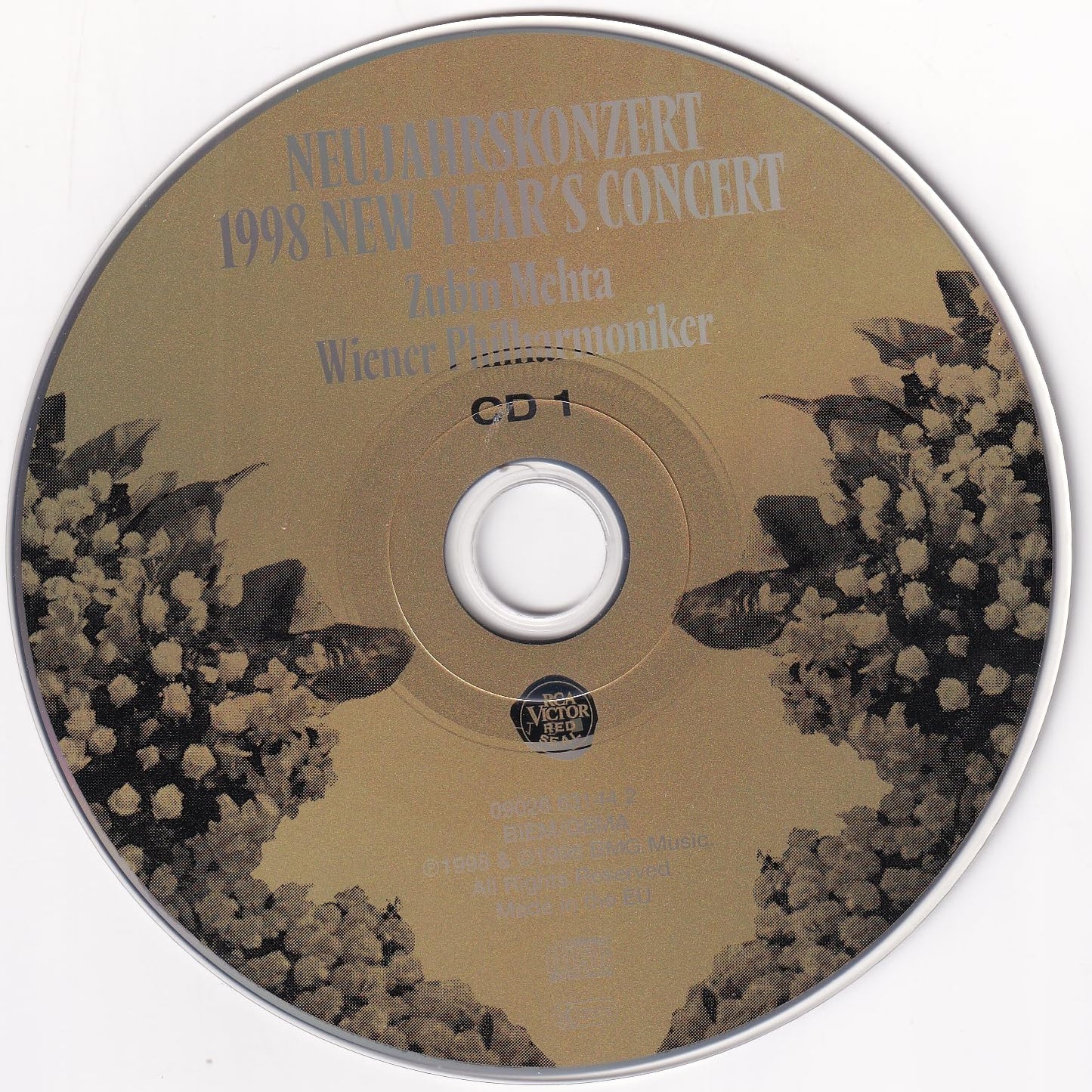 1998 New Year's Concert [Audio CD] Mehta; Vienna Boys Choir and Vpo