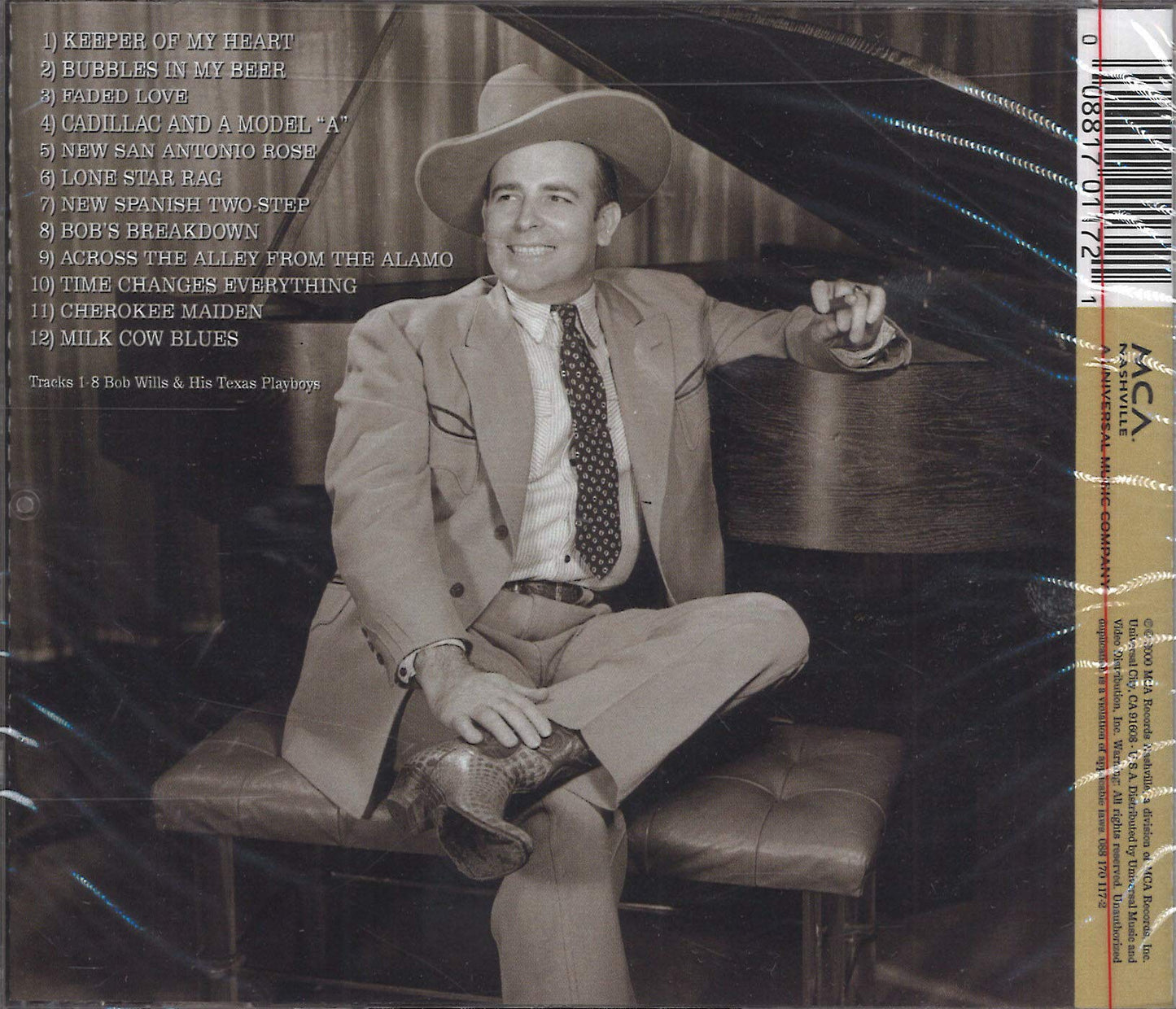 20th Century Masters [Audio CD] Bob Wills; Johnny Preston; Jack Loyd; The Texas Playboys; Tommy Duncan; Billy Jack Wills; Rusty McDonald; Tag Lambert; Joe Greene and Johnnie Lee Wills - Good