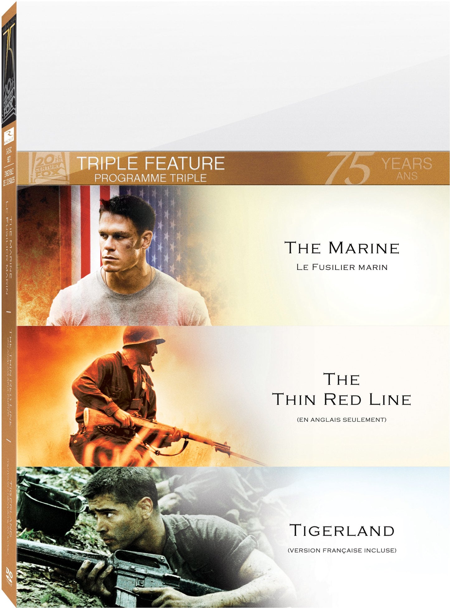 Marine / Thin Red Line / Tigerland [DVD] - Very Good