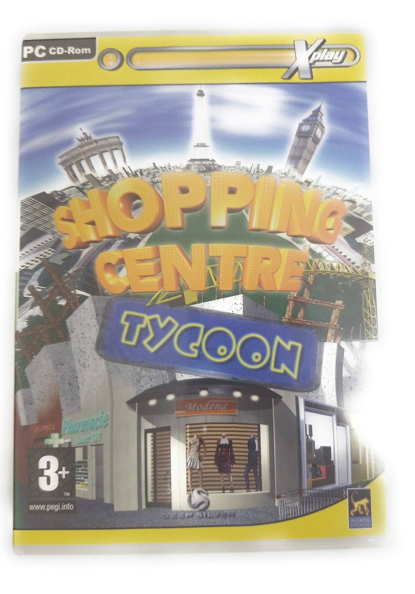 Shopping centre Tycoon fran�ais PC [video game] - Very Good