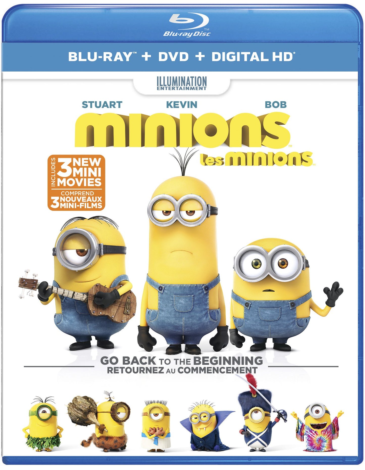 Minions - Blu-ray + DVD [Blu-ray]