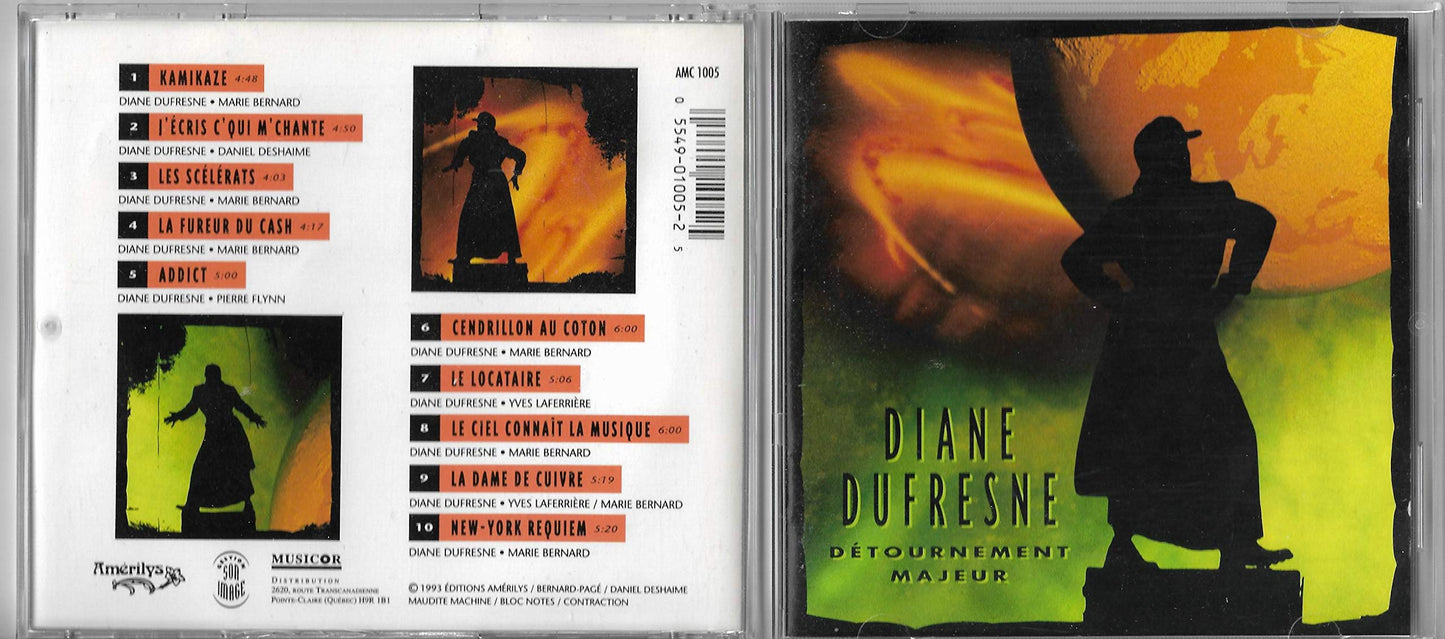 D�tournement Majeur [Audio CD] Diane Dufresne