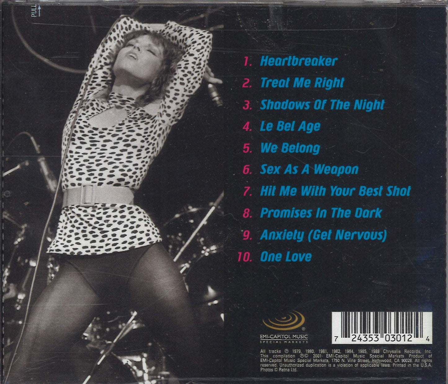 Best Of Pat Benatar Vol.1 [Audio CD] BENATAR,PAT