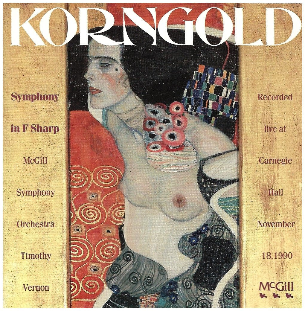 Symphony in F Sharp (Audio CD) [Audio CD] Korngold, Erich Wolfgang