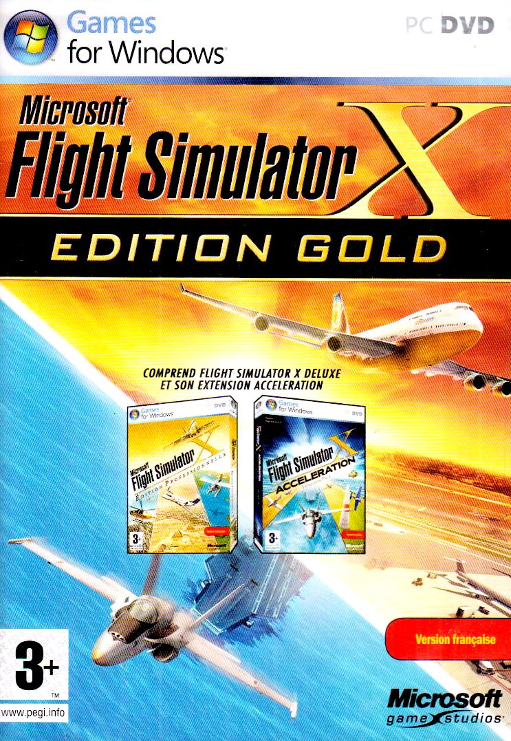 Fr Flight Sim X-Gold Win32 DVD Case DVD - Good