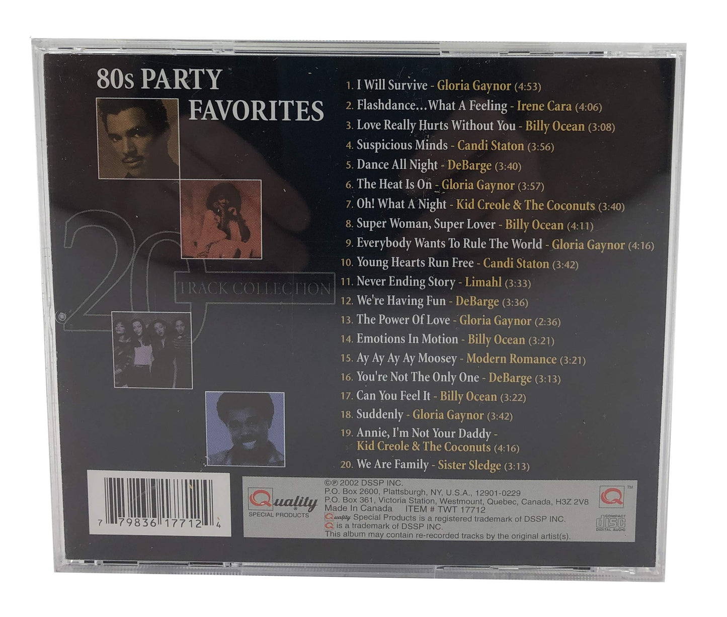 80's Party Favorites [Audio CD] Various Artists - Very Good