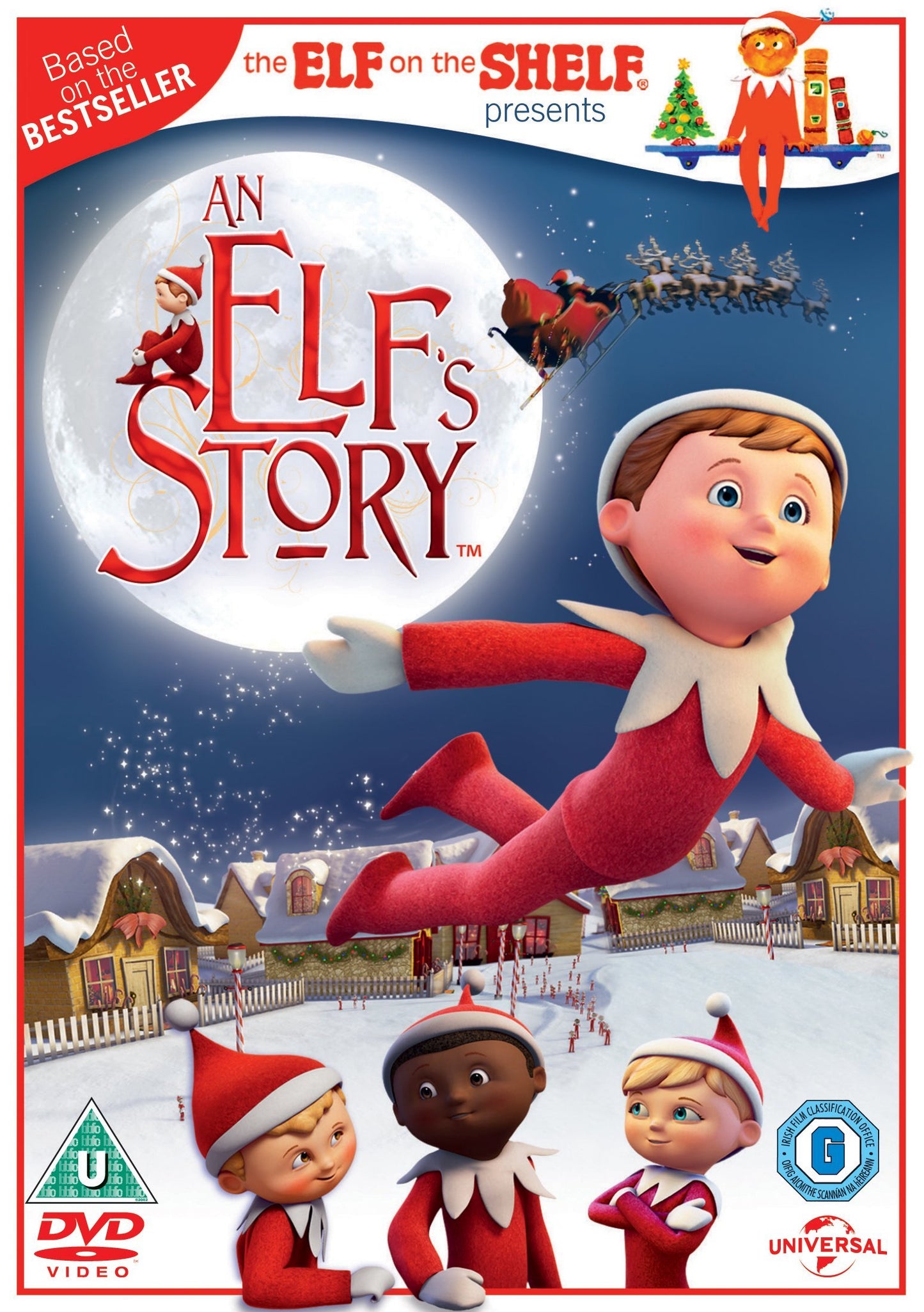 An Elf's Story: The Elf On The Shelf [DVD] - Very Good