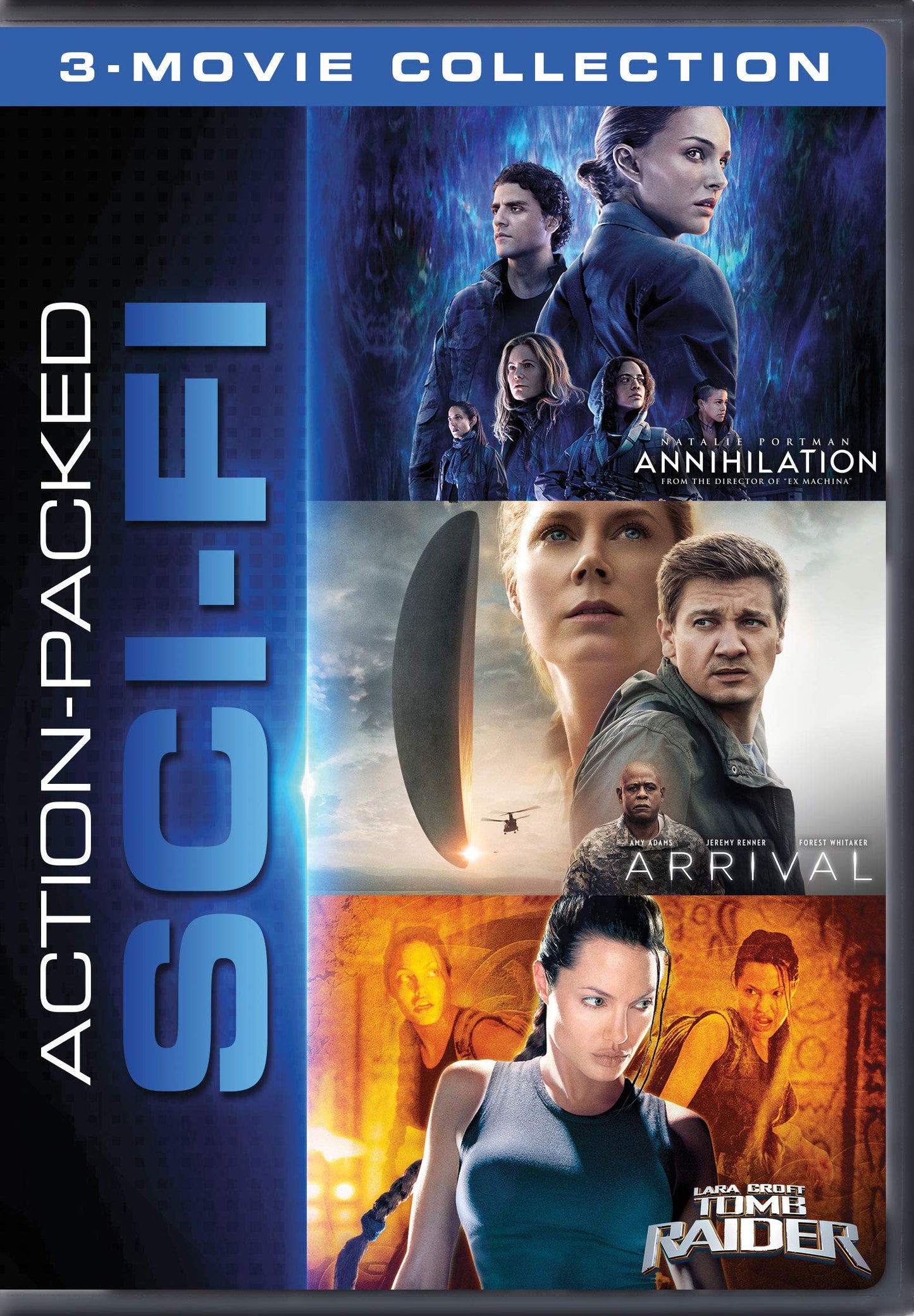 Action Packed Sci-Fi 3-Movie Collection [DVD] - Very Good