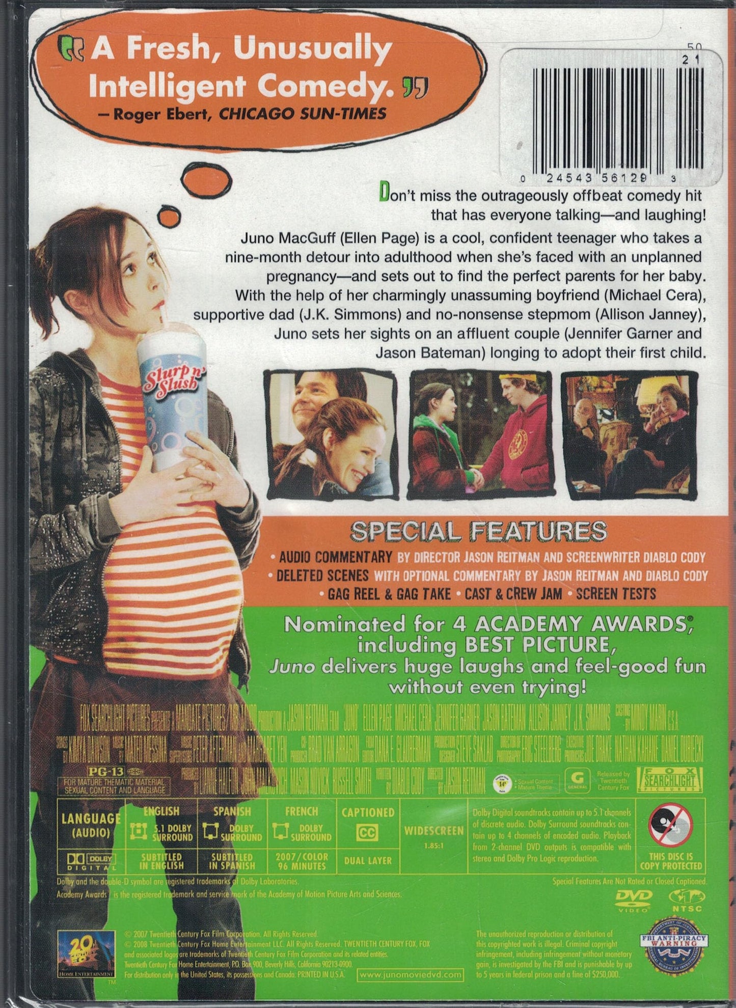 Juno (Single-Disc Edition) (Bilingual) [DVD]