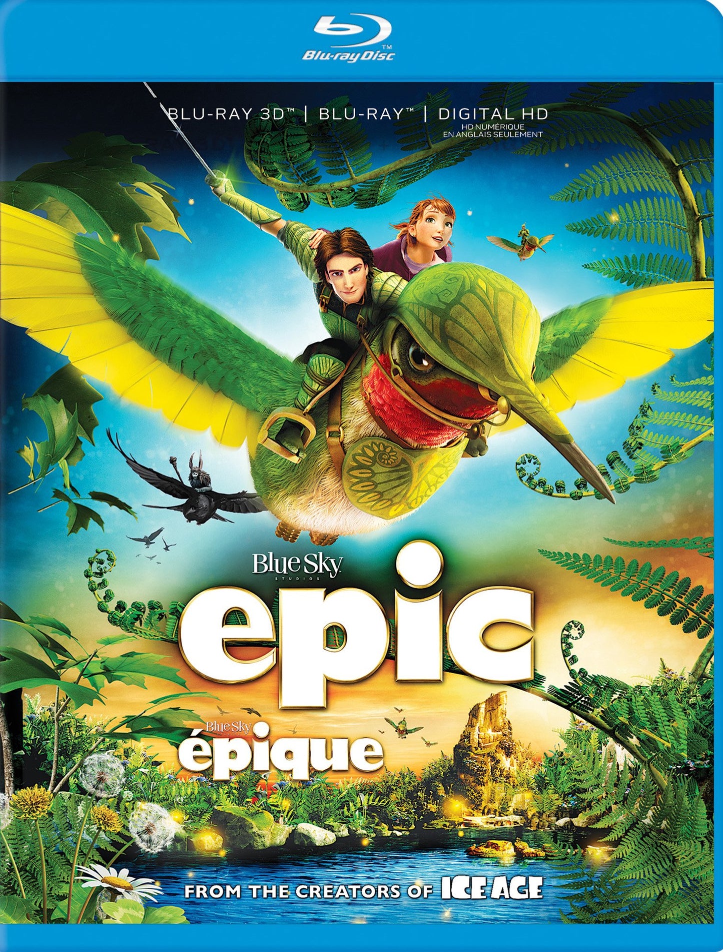 Epic 3D (Bilingual) [3D Blu-ray + Digital Copy] [Blu-ray] - Like New