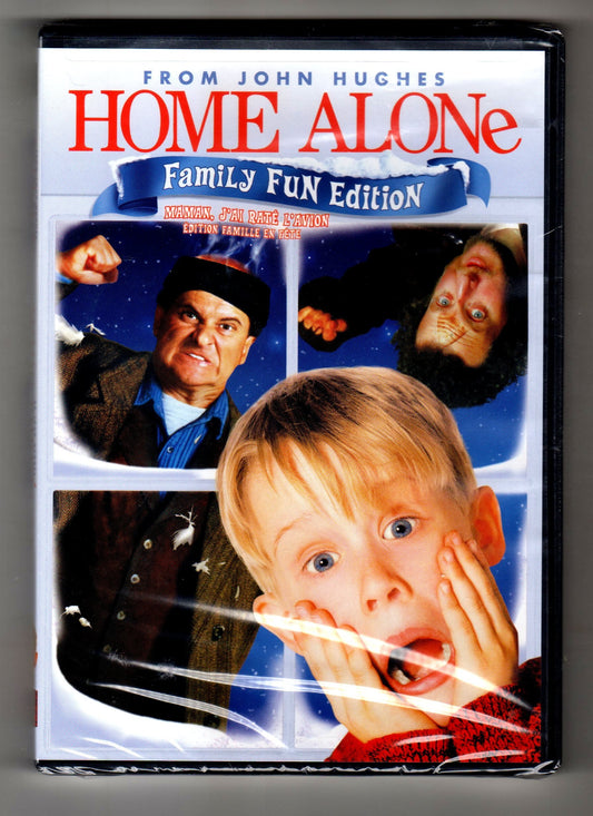 Home Alone (Family Fun Edition) (Bilingual) [DVD] - Very Good