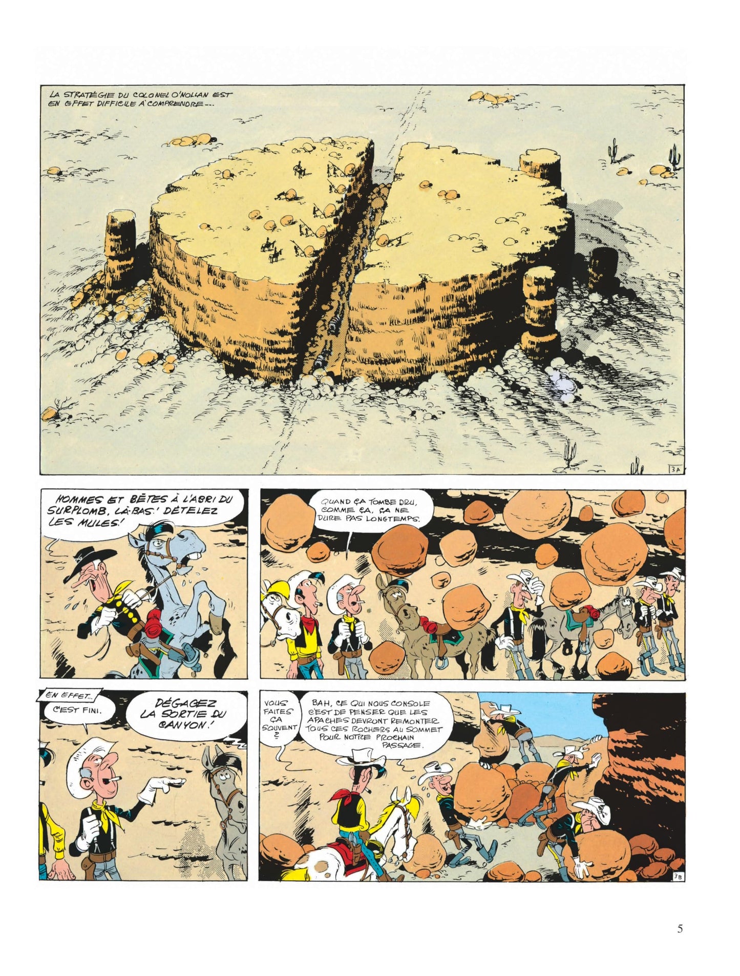 Lucky Luke - Lucky Comics 06 - Canyon Apache Goscinny and Morris (Illustr.) - Very Good