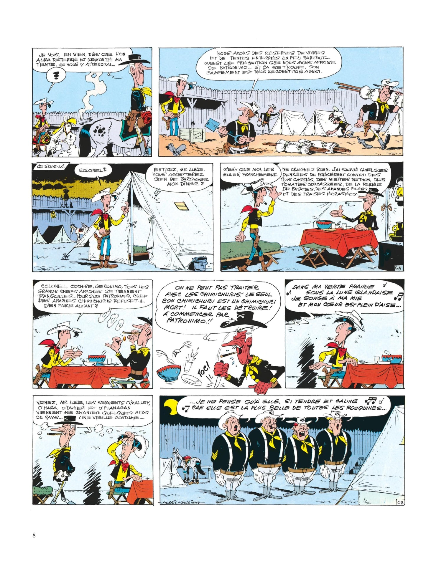 Lucky Luke - Lucky Comics 06 - Canyon Apache Goscinny and Morris (Illustr.) - Very Good