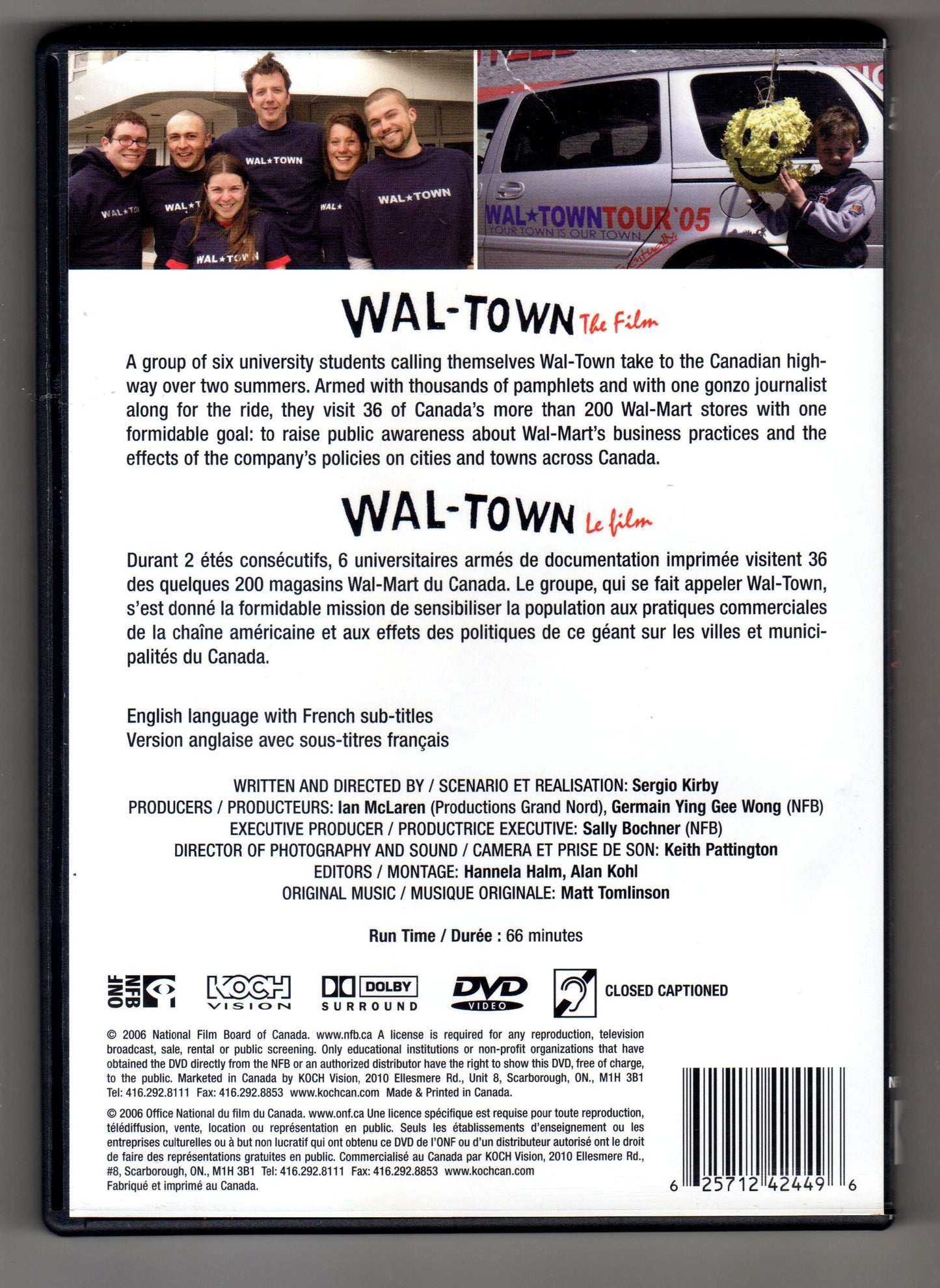 Wal-Town - The Film / Wal-Town - Le Film (Bilingual) [DVD] - Very Good