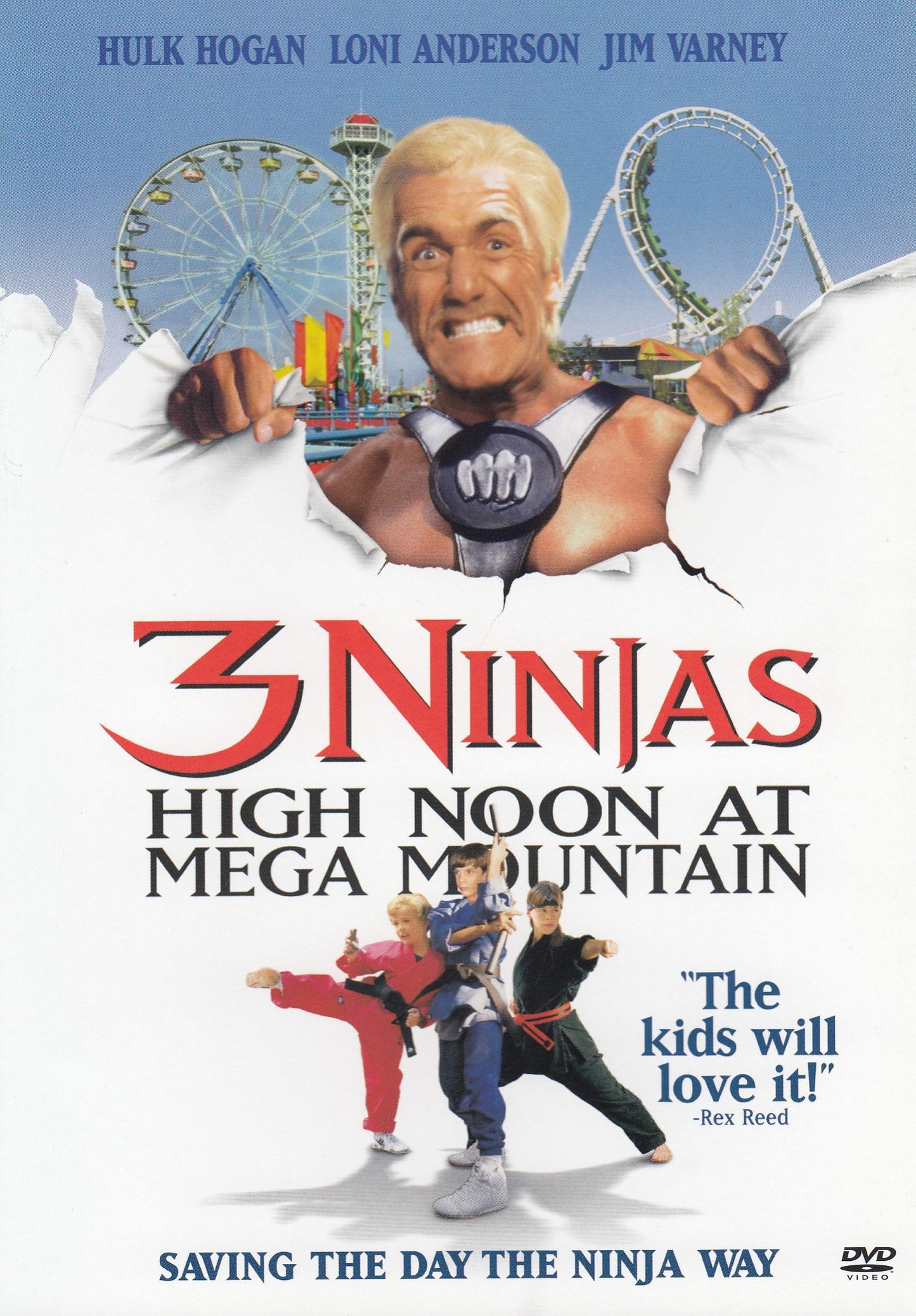 3 Ninjas High Noon at Mega Mountain (Bilingual) [DVD] - Very Good