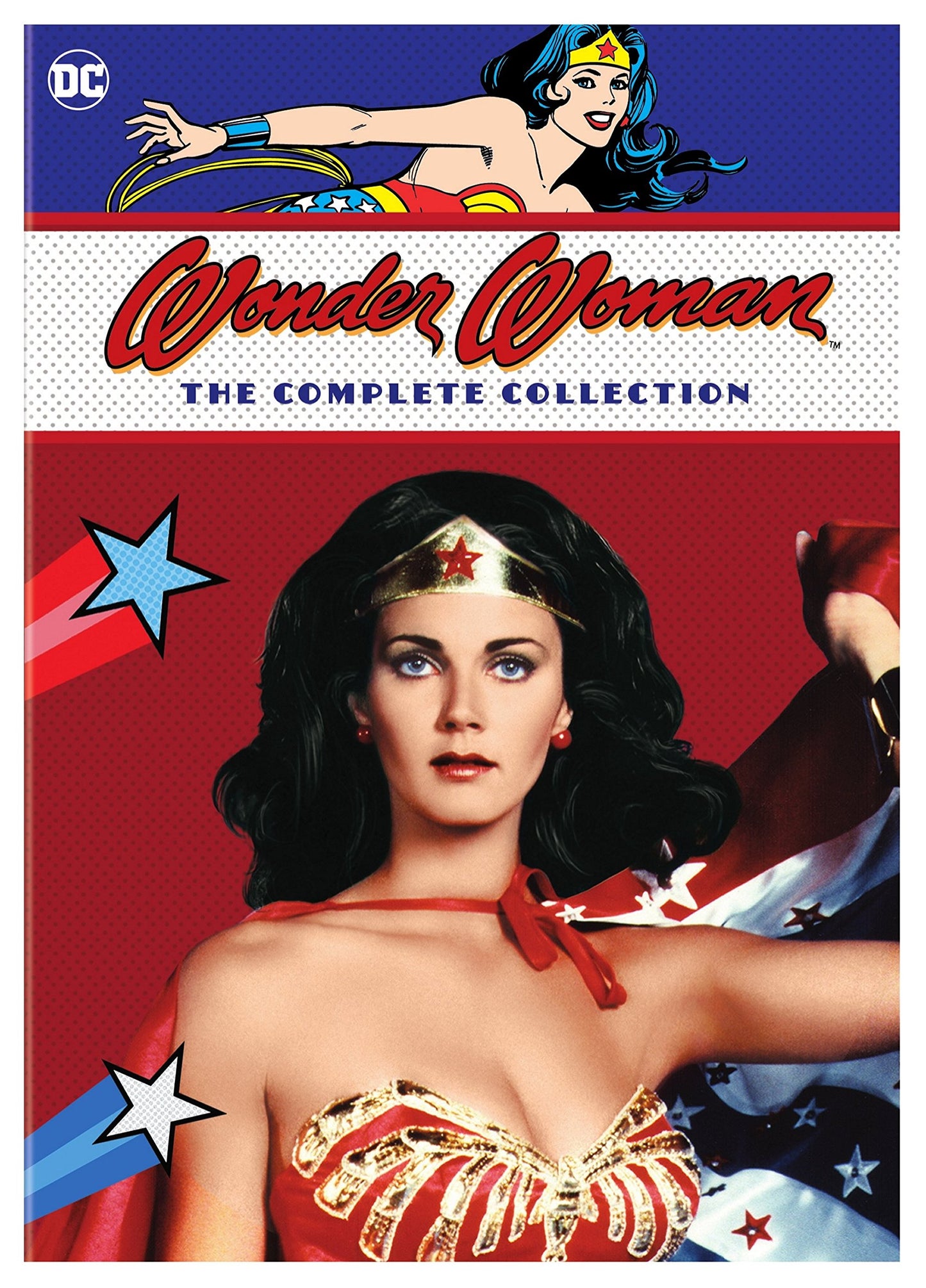 Wonder Woman: The Complete Collection (DVD) (Repackage) [DVD] - Like New