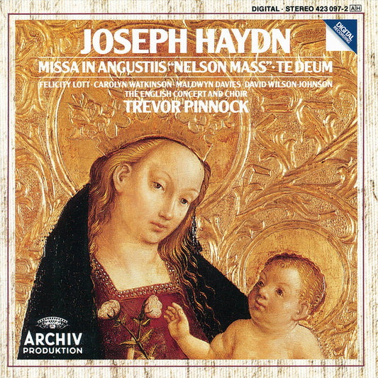 Haydn: Missa In Angustiis / Nelson Mass / Te Deum [Audio CD] LOTT / ENGLISH CONCERT / PINNOCK; HAYDN,JOSEPH; PINNOCK,TREVOR and ENGLISH CONCERT - Very Good