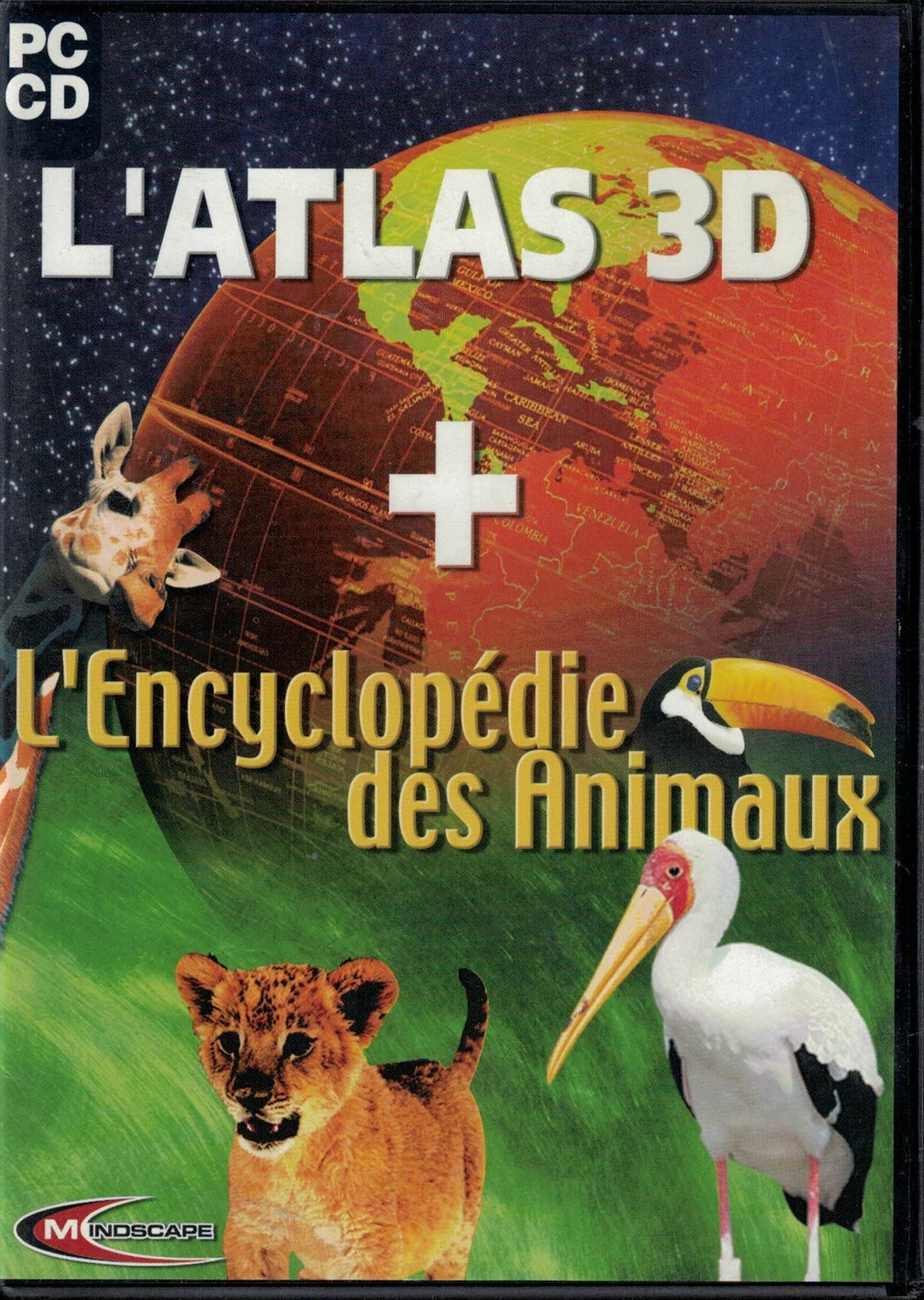 L'ATLAS 3D mindscape + L'ENCYCLOPEDIE DES ANIMAUX [CD-ROM] collectif - Good