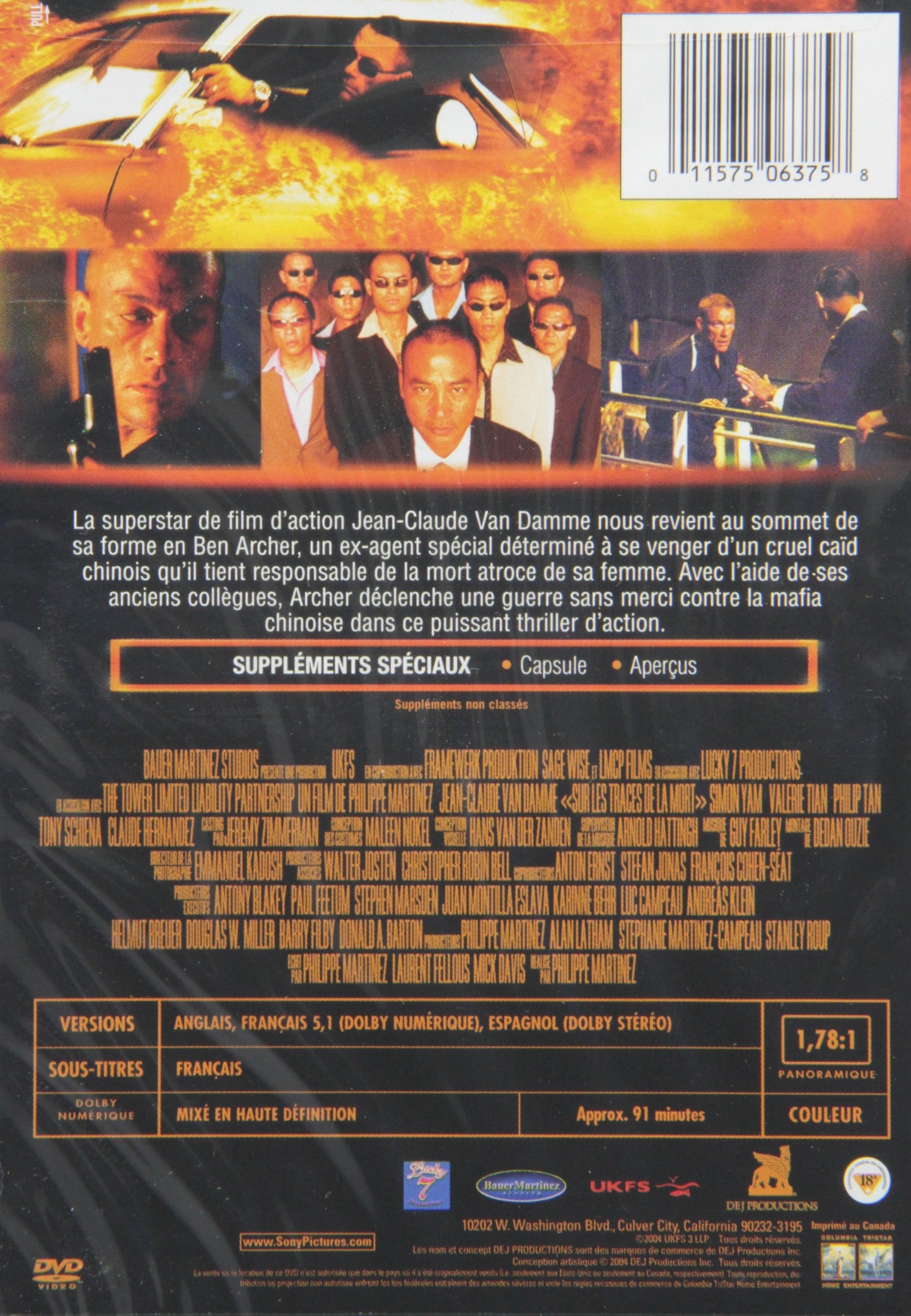 Wake of Death French (Bilingual) [DVD] - Good