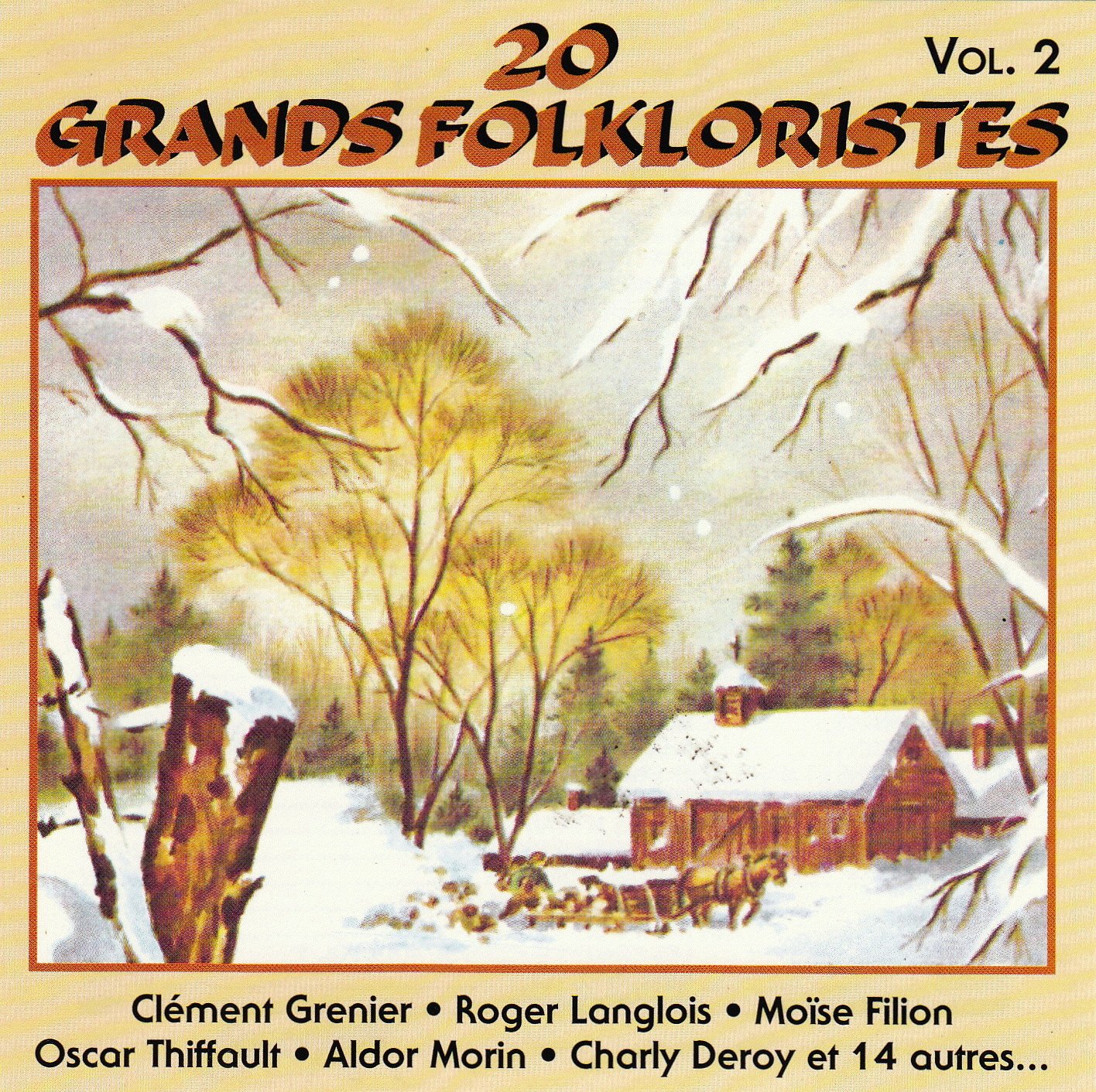 V2 20 Grands Folkloristes [Audio CD] Various