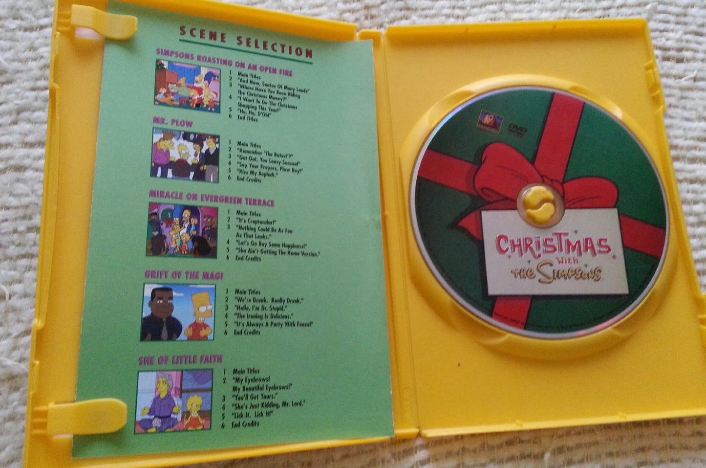 The Simpsons: Christmas (Bilingual) [DVD] - Very Good