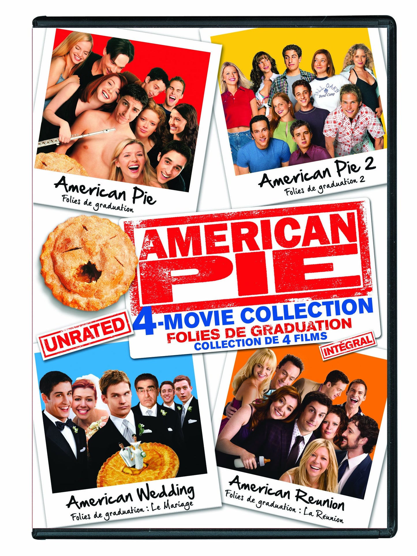 American Pie 4-Movie Unrated Collection (Bilingual) [DVD] [DVD] - Very Good