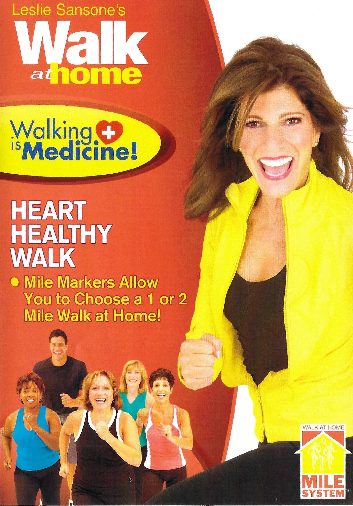 A Walk and a Talk: Heart Healthy Walk (Leslie Sansone Walk At Home) [DVD] - Good