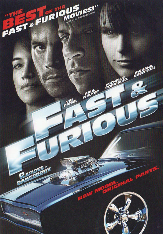 Fast and Furious (Bilingual) [DVD] - Very Good