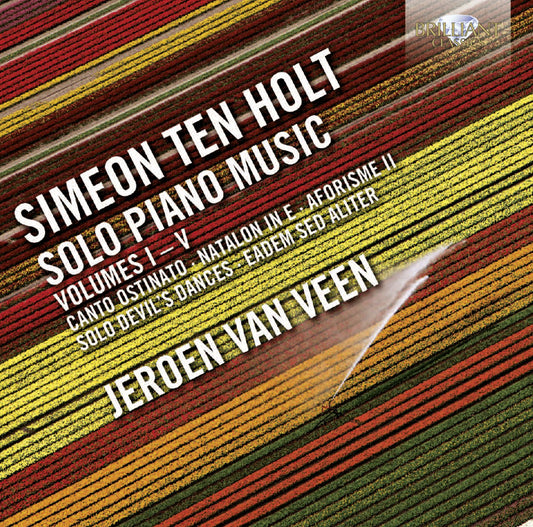 Vol 1-5: Solo Piano Music [Audio CD] TEN,HOLT SIMEON