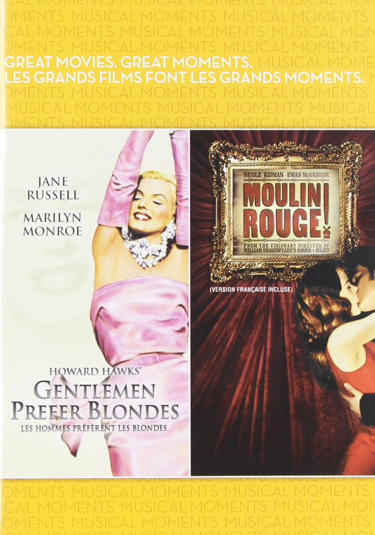 Gentlemen Prefer Blondes & Moulin Rouge [DVD] - Very Good
