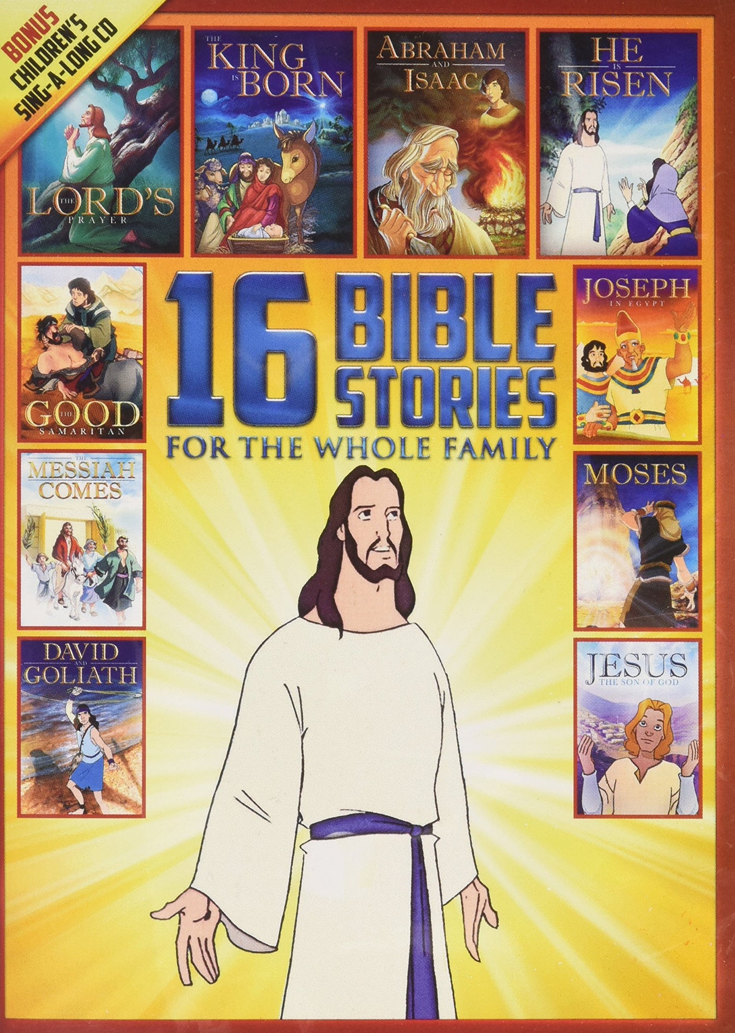 16 Bible Stories for the Whole Family [DVD] - Very Good