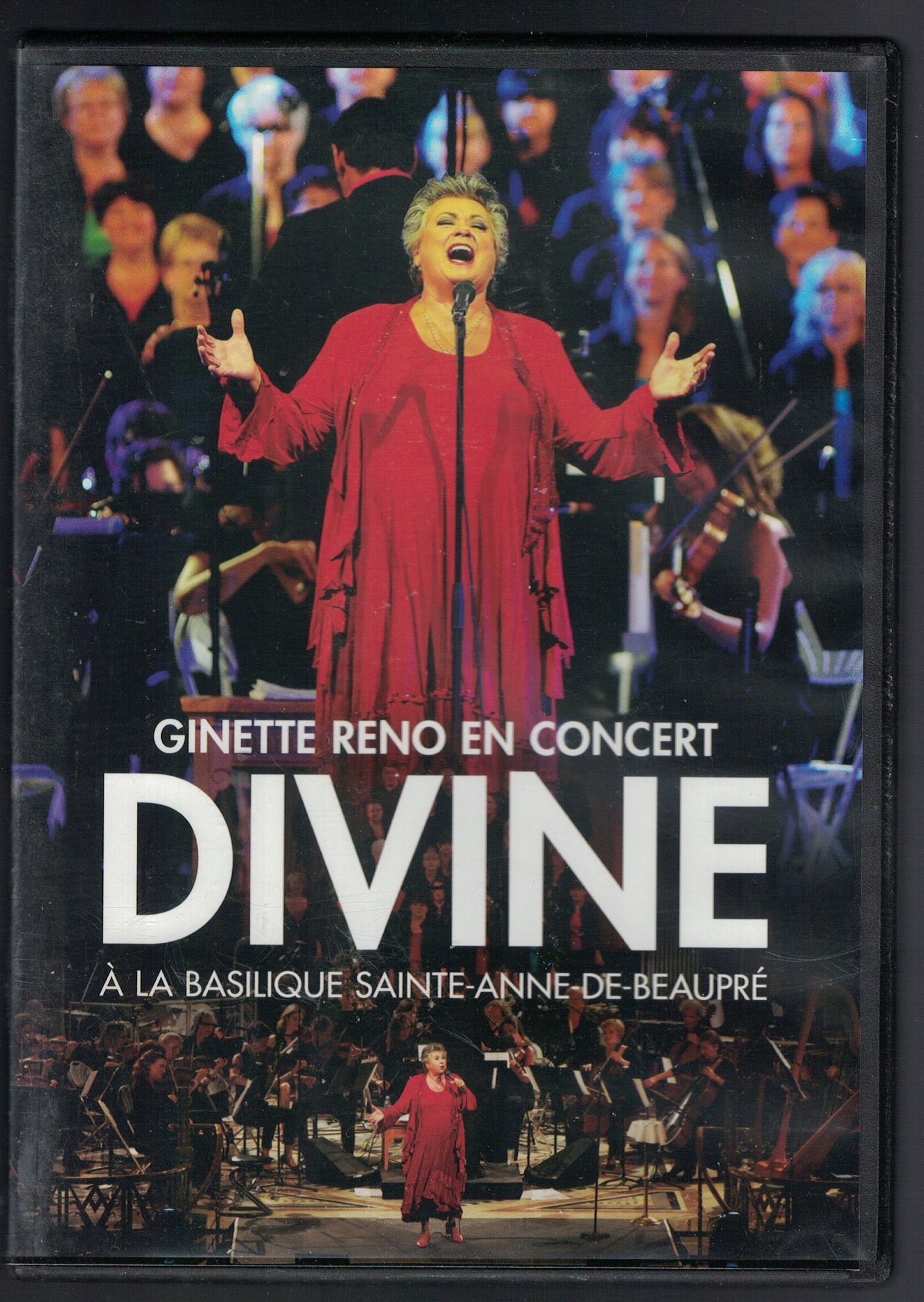 Ginette Reno: Divine - En spectacle � la Basilique Sainte-Anne-de-Beaupr� (Version fran�aise) [DVD]