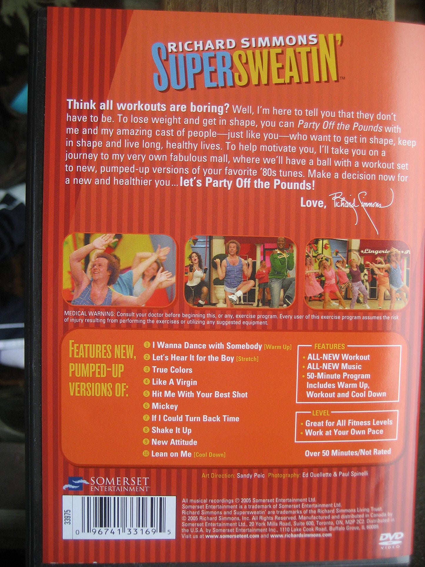 Simmons;Richard Supersweatin: [DVD] - Good