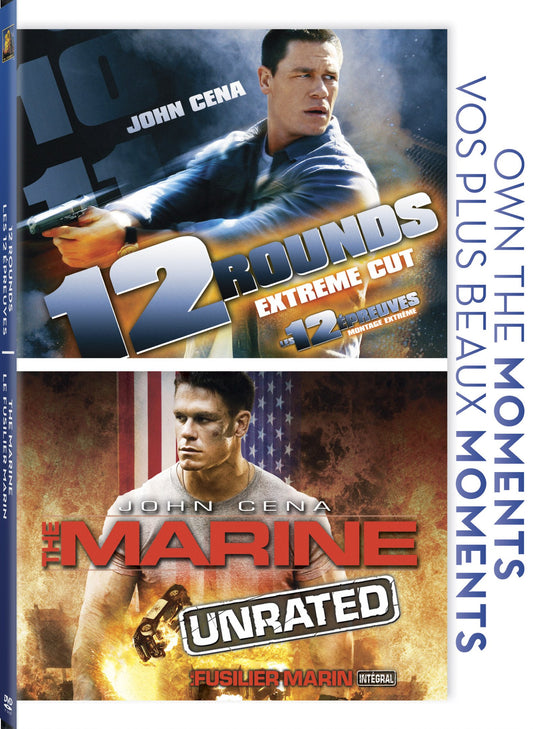 12 Rounds: Extreme Cut / Marine: Unrated (Double Feature) [DVD] - Like New