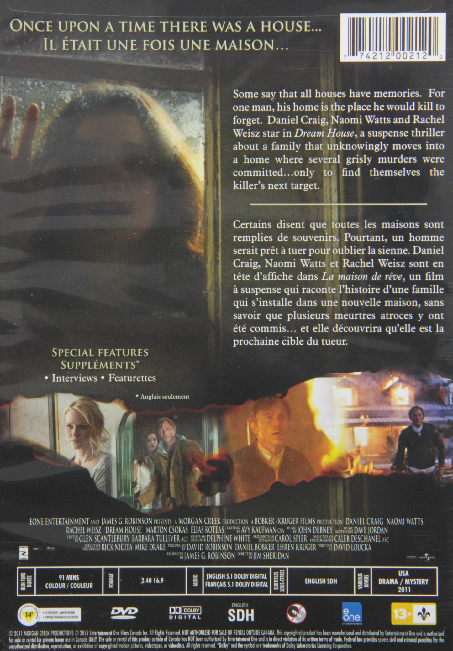 Dream House / La maison de r�ve (Bilingual) [DVD] - Very Good