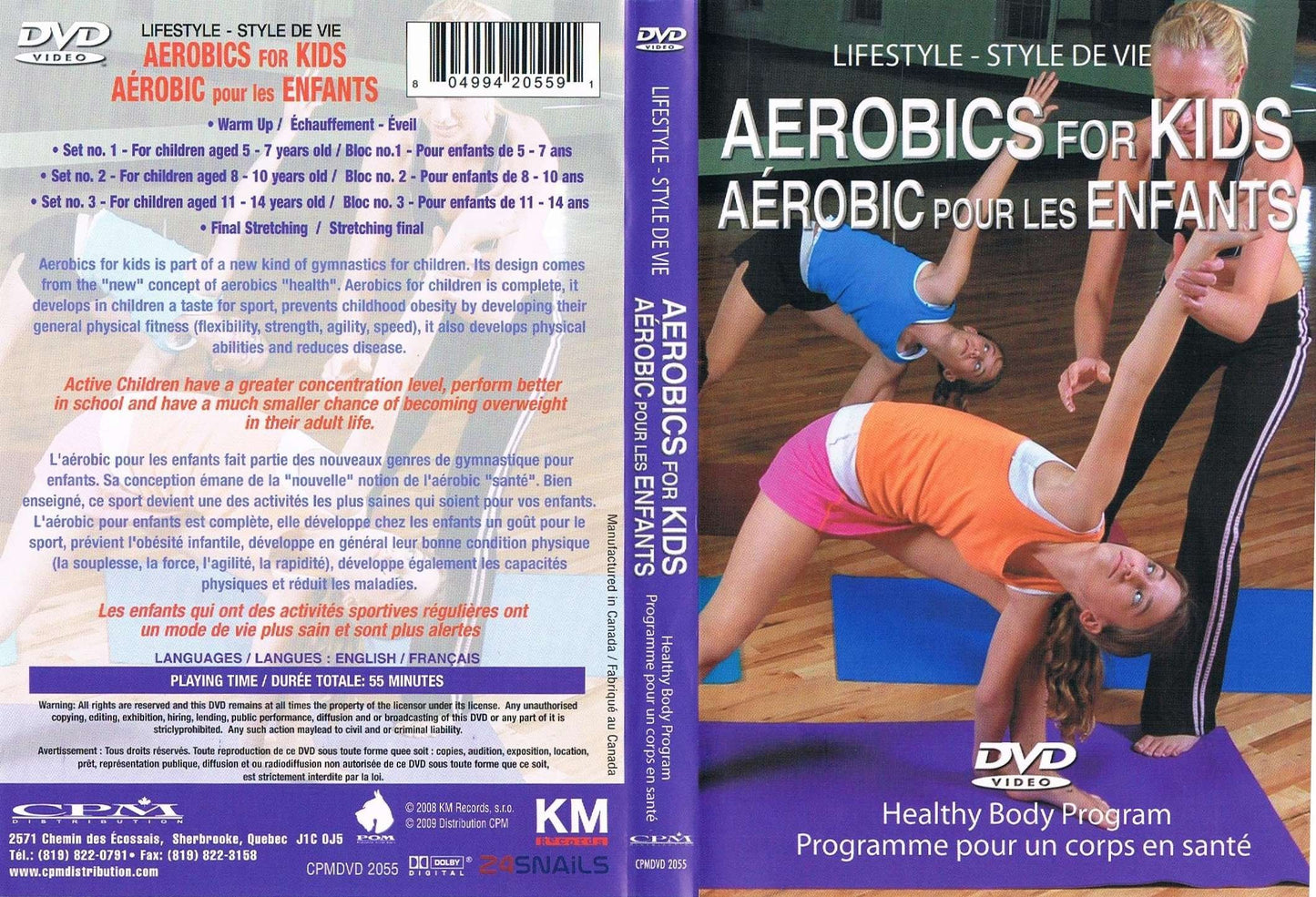 Aerobics For Kids - Aerobic Pour Les Enfants [DVD]