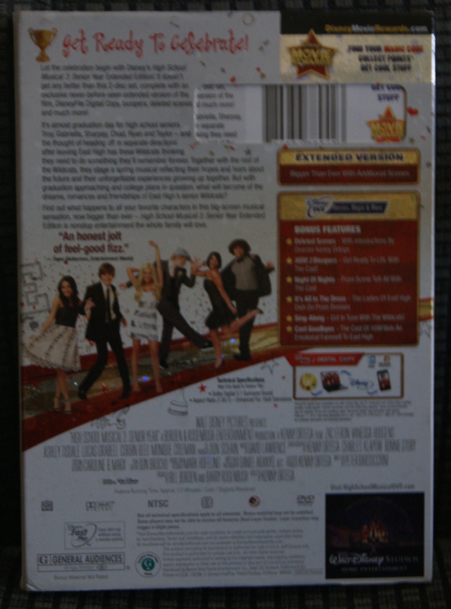 High School Musical 3: Senior Year : 2 Disc DVD + Bonus Digital Copy [DVD] - Good