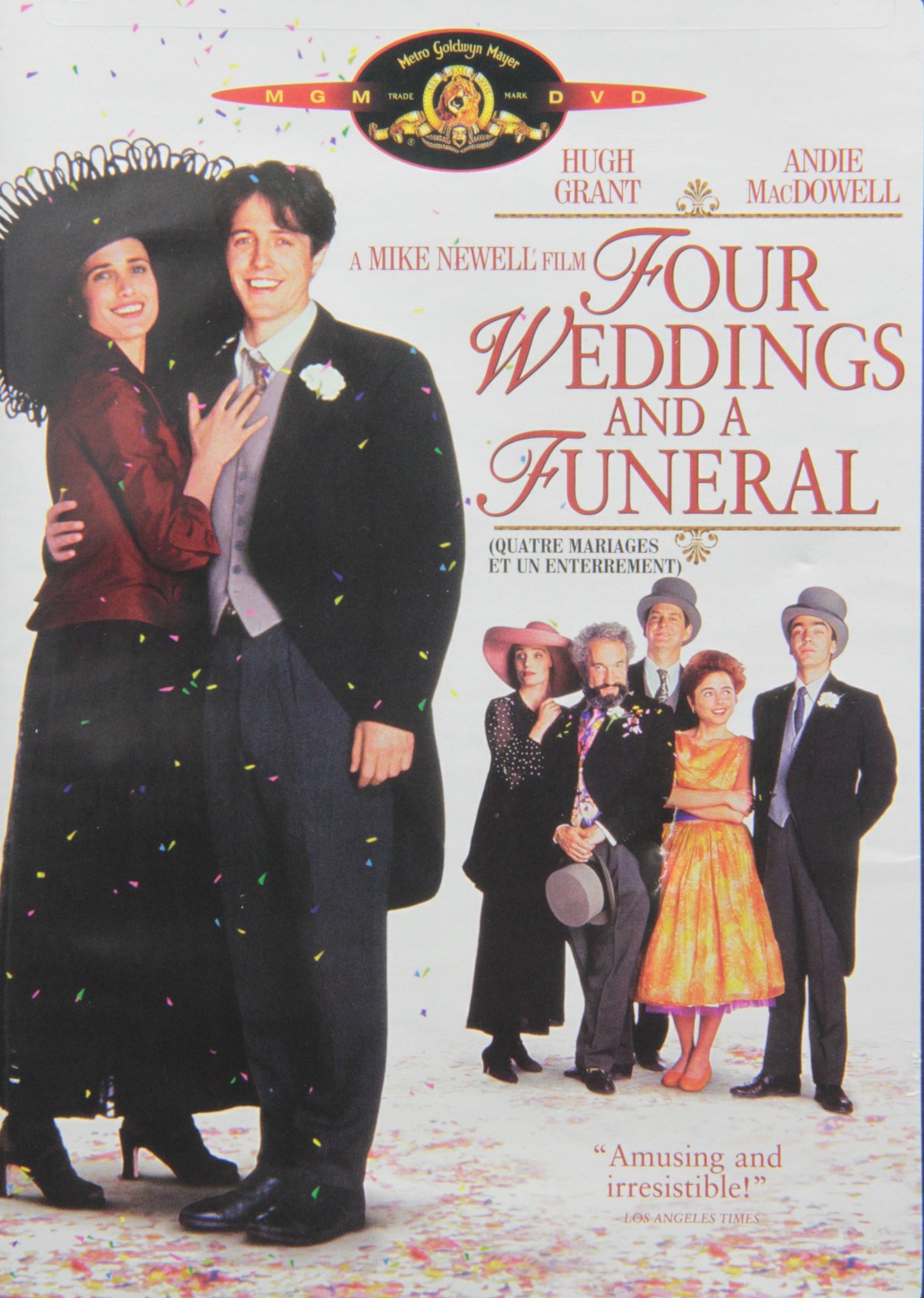 Four Weddings and a Funeral (Bilingual) [DVD] - Good