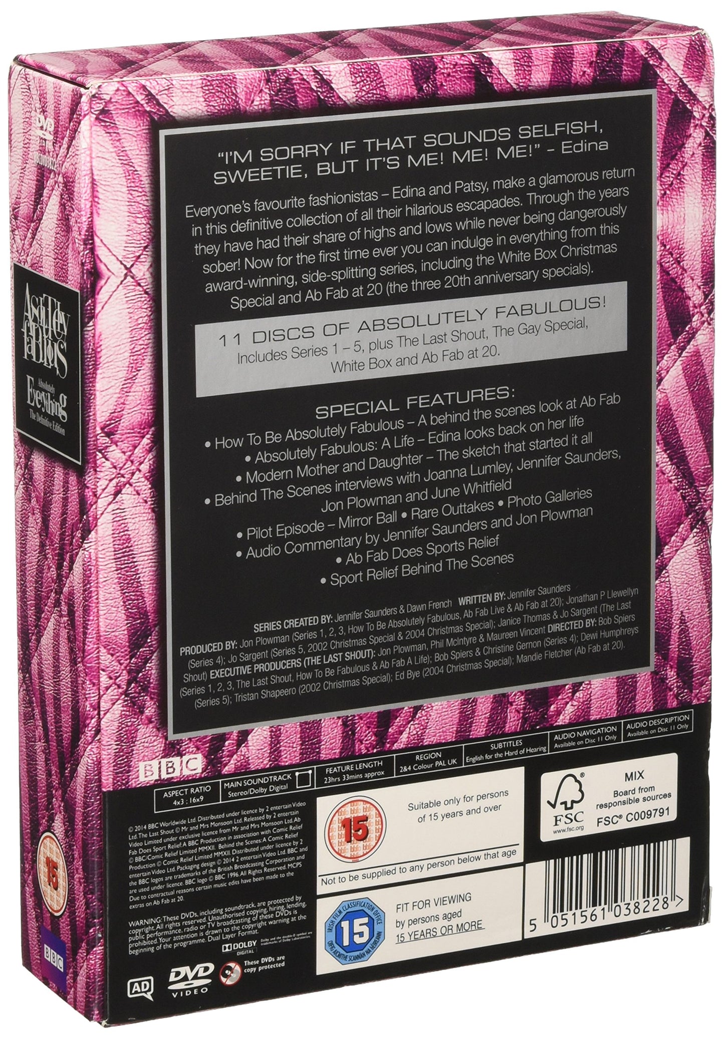 Absolutely Fabulous - Absolutely Everything Definitive Edition Box Set [DVD] [Import anglais] [DVD]