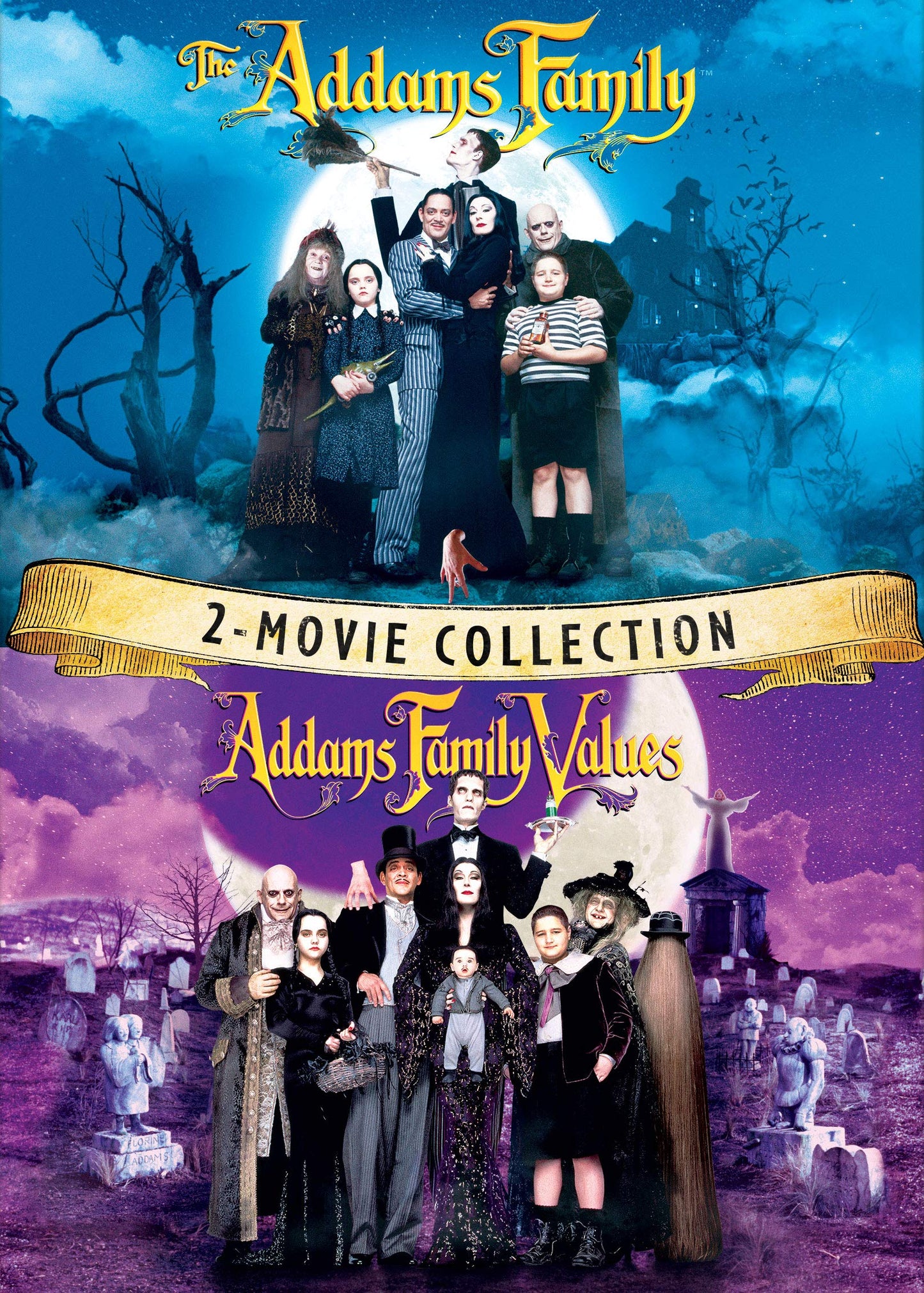 The Addams Family/Addams Family Values 2 Movie Collection [DVD] - Very Good