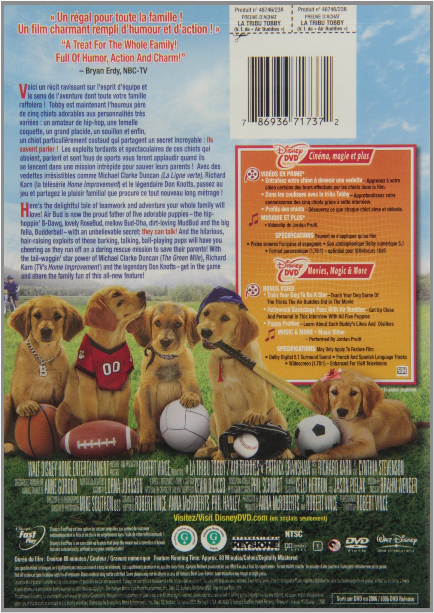 Air Buddies (Version fran�aise) [DVD] - Good