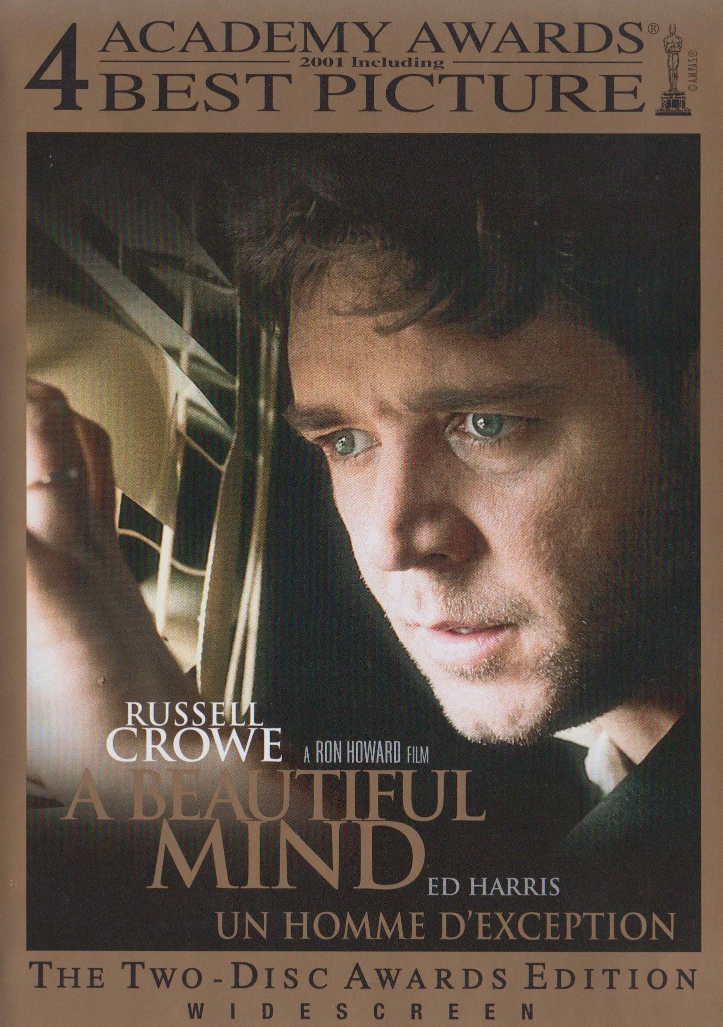 A Beautiful Mind (Widescreen Awards Edition) (2002) (Bilingual) [Import] [DVD] - Good