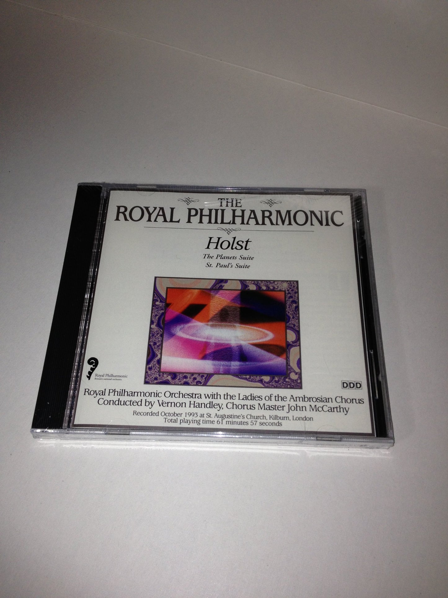 Holst [Audio CD] Royal Philharmonic; Ambrosian Chorus and Vernon Handley - Very Good