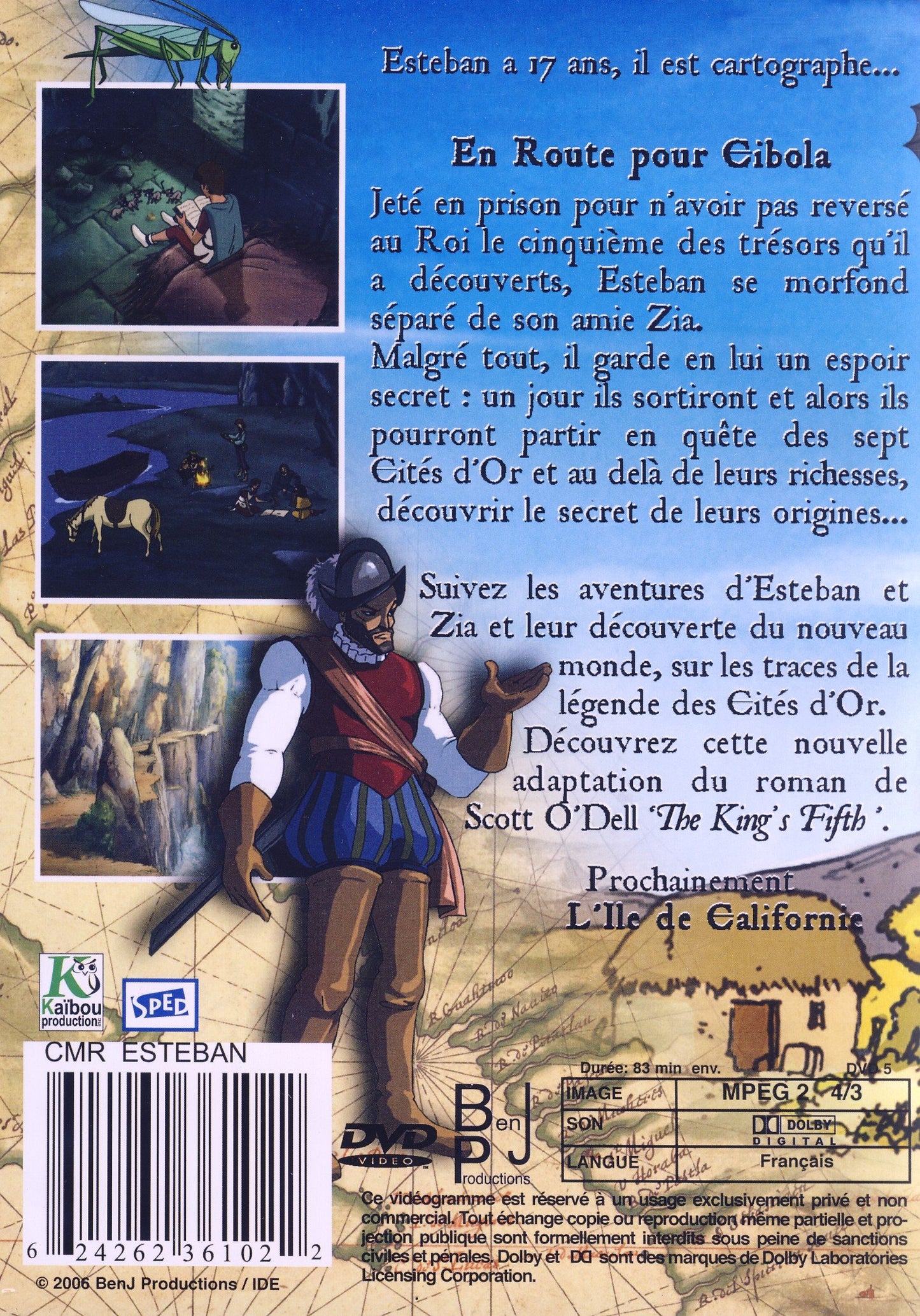 Esteban Et Zia/Recherche Des 7 [DVD] - Very Good