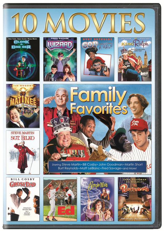 Family Favourites: 10 Movie Collection [DVD] - Very Good